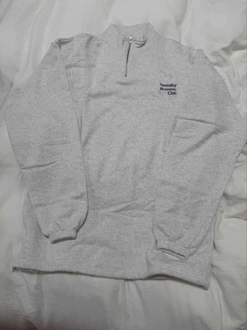 SEA Seavalley Mountain Club ハーフジップ スウェット