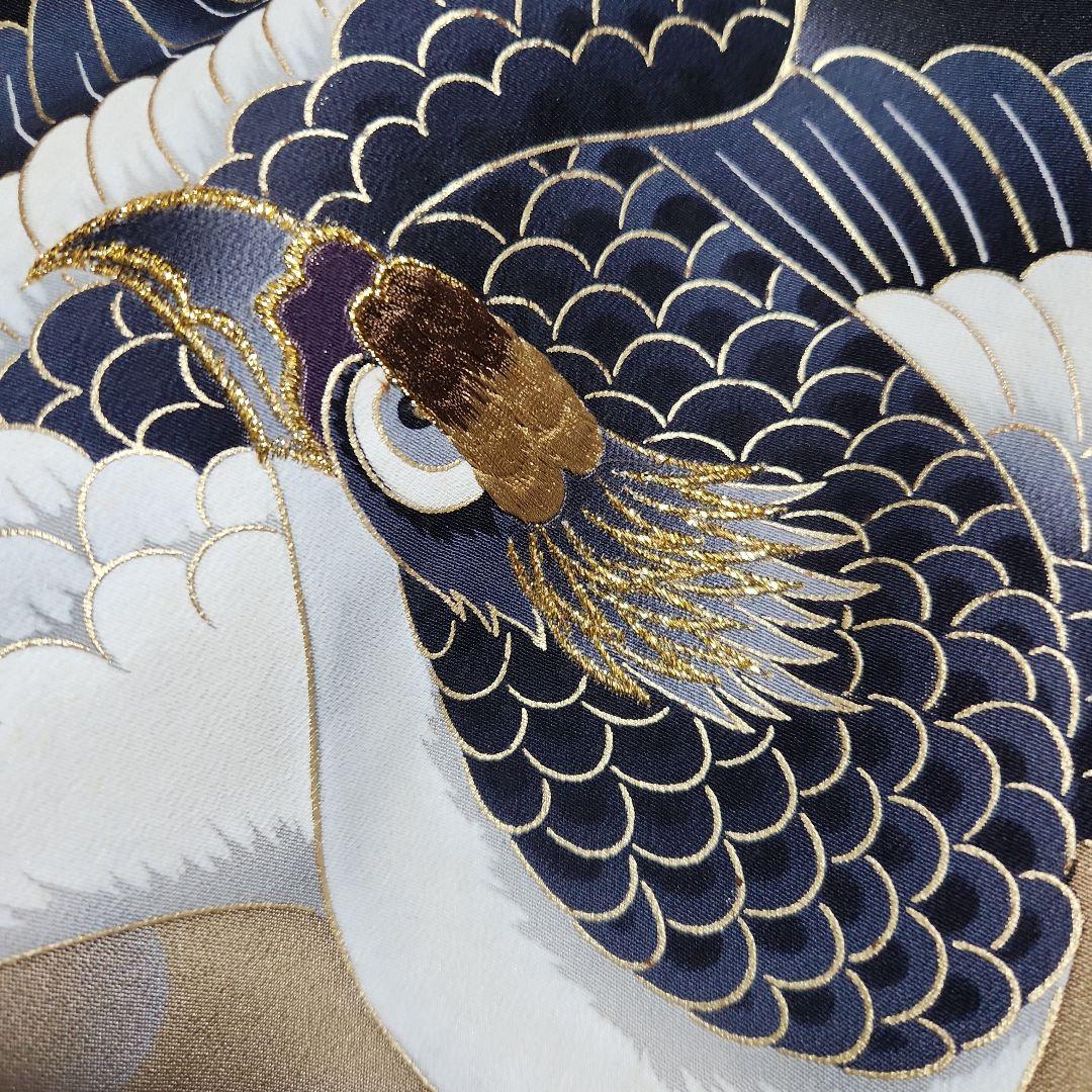 (ふがし)#8-046 (保管品) 正絹 男児 お宮参り きもの