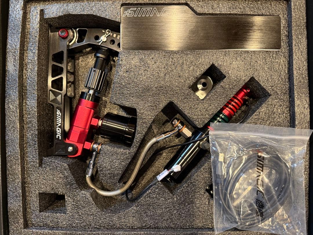 Simagic P2000ペダル シマジック 100kgロードセル 油圧式