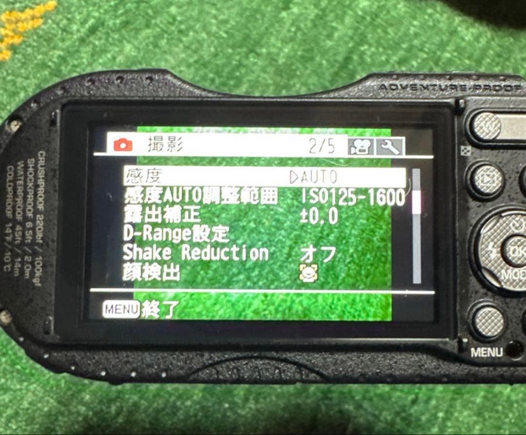防水デジカメ PENTAX WG-3 GPS搭載モデル　中古