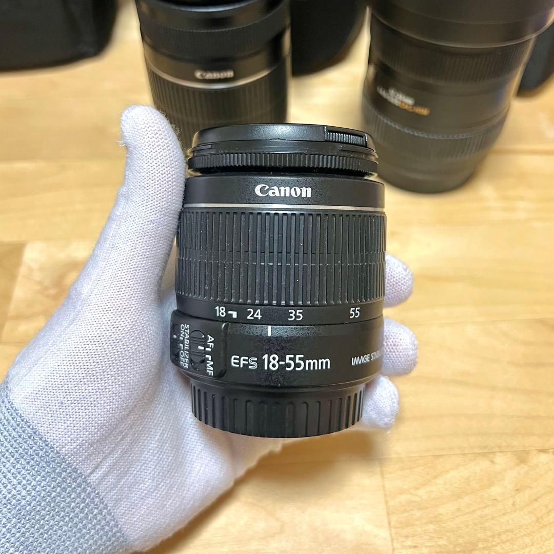 [お得] 一眼レフCanon EOS Kiss X6iとレンズ 4点セット