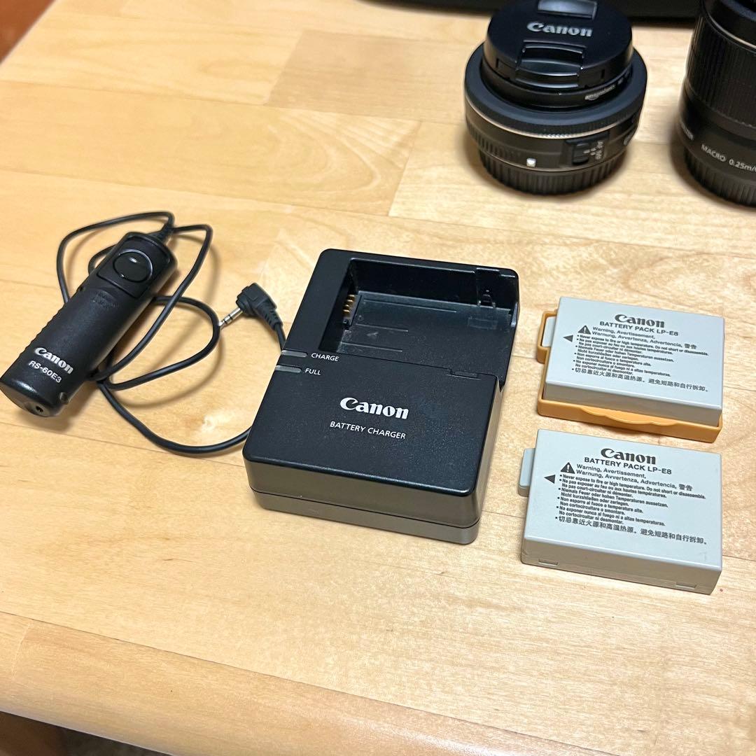 [お得] 一眼レフCanon EOS Kiss X6iとレンズ 4点セット