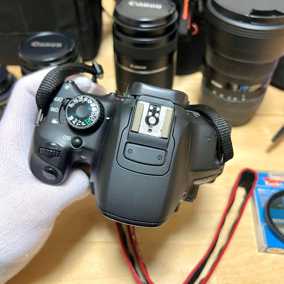 [お得] 一眼レフCanon EOS Kiss X6iとレンズ 4点セット