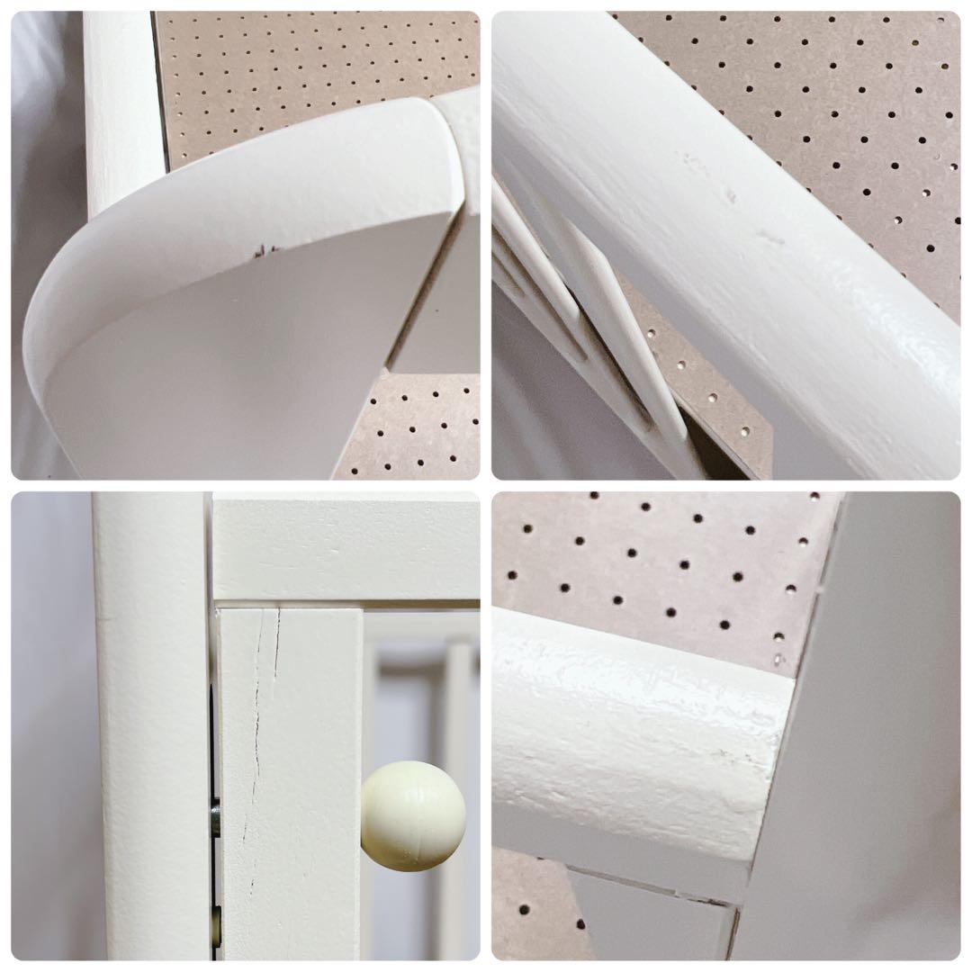 ☆除菌清掃済☆ KATOJI カトージ　ミニタチベッド　ハイシート　プチバニラ