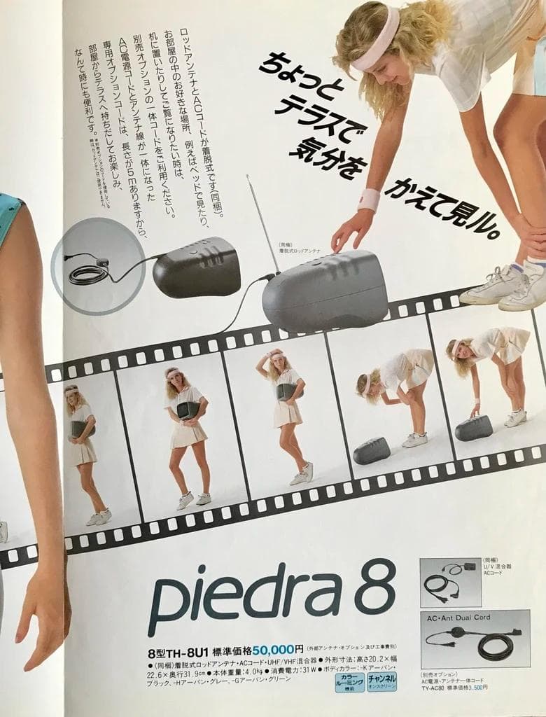 80's-90's piedra8 TH-8U2 パナソニック フロアライト