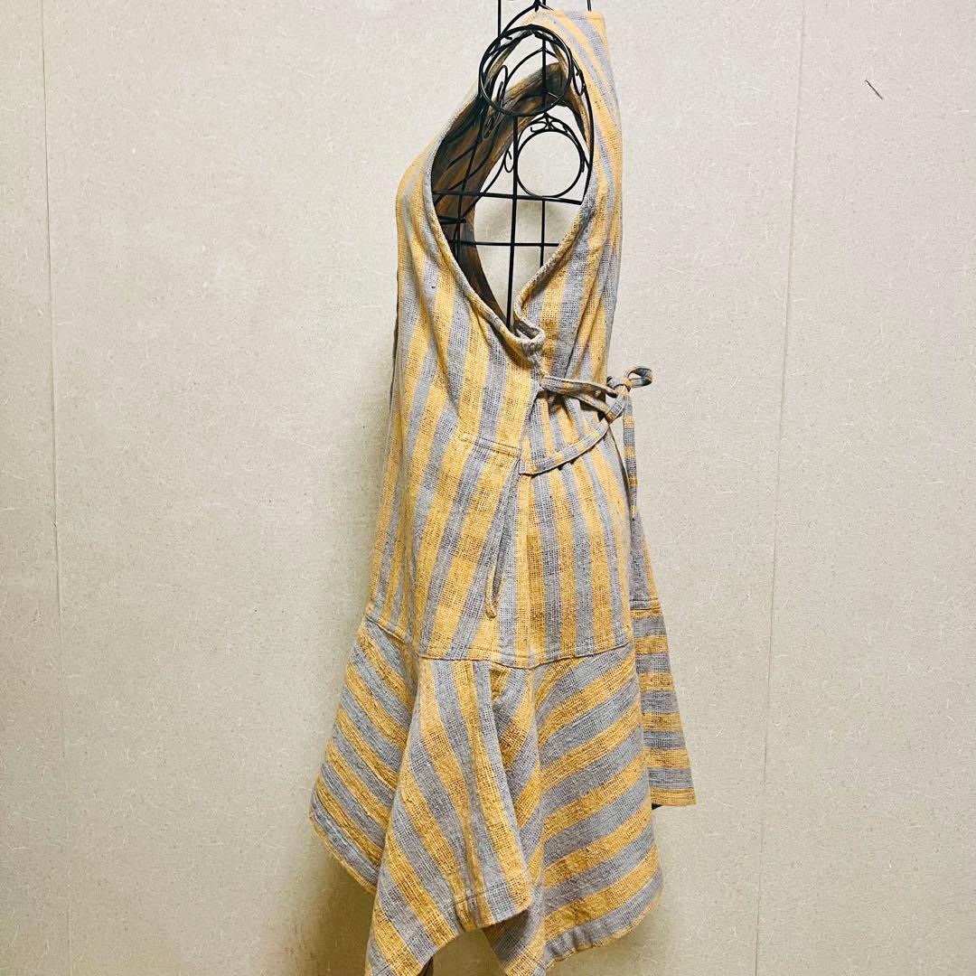 うさとの服 usaato エンジェル ワンピース チュニック 草木染め