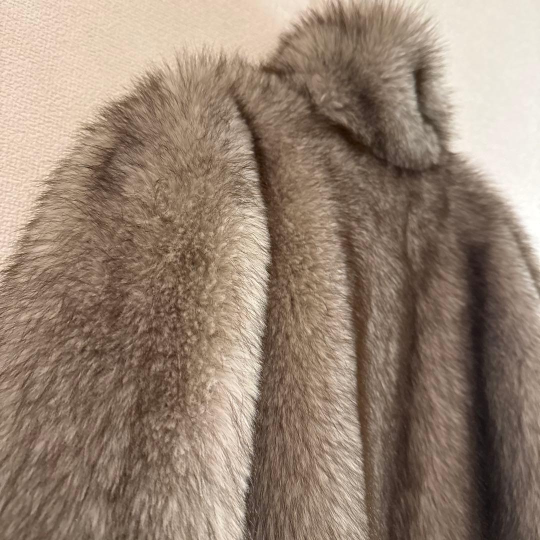 値下げ⭐︎今季Ray BEAMSフェイクファー ショート ブルゾン グレー