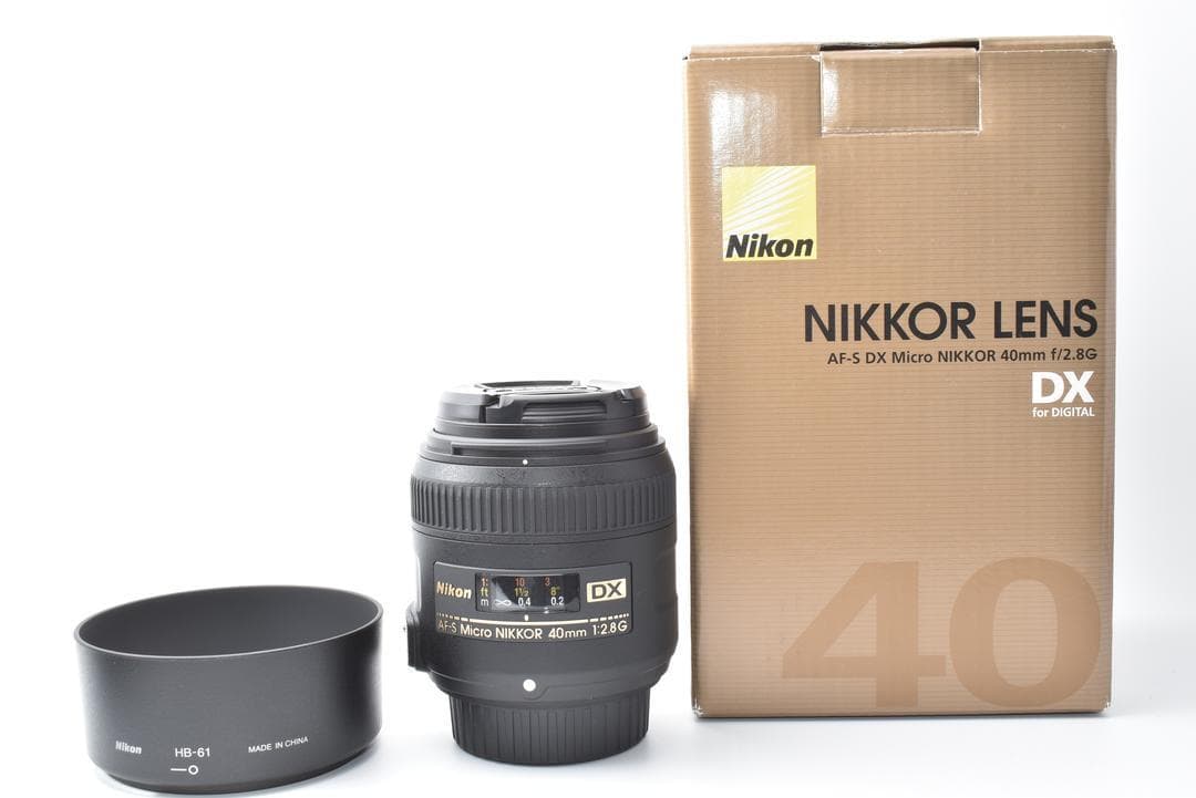 レンズ(単焦点) Nikon AF-S DX Micro NIKKOR 40mm f2.8G