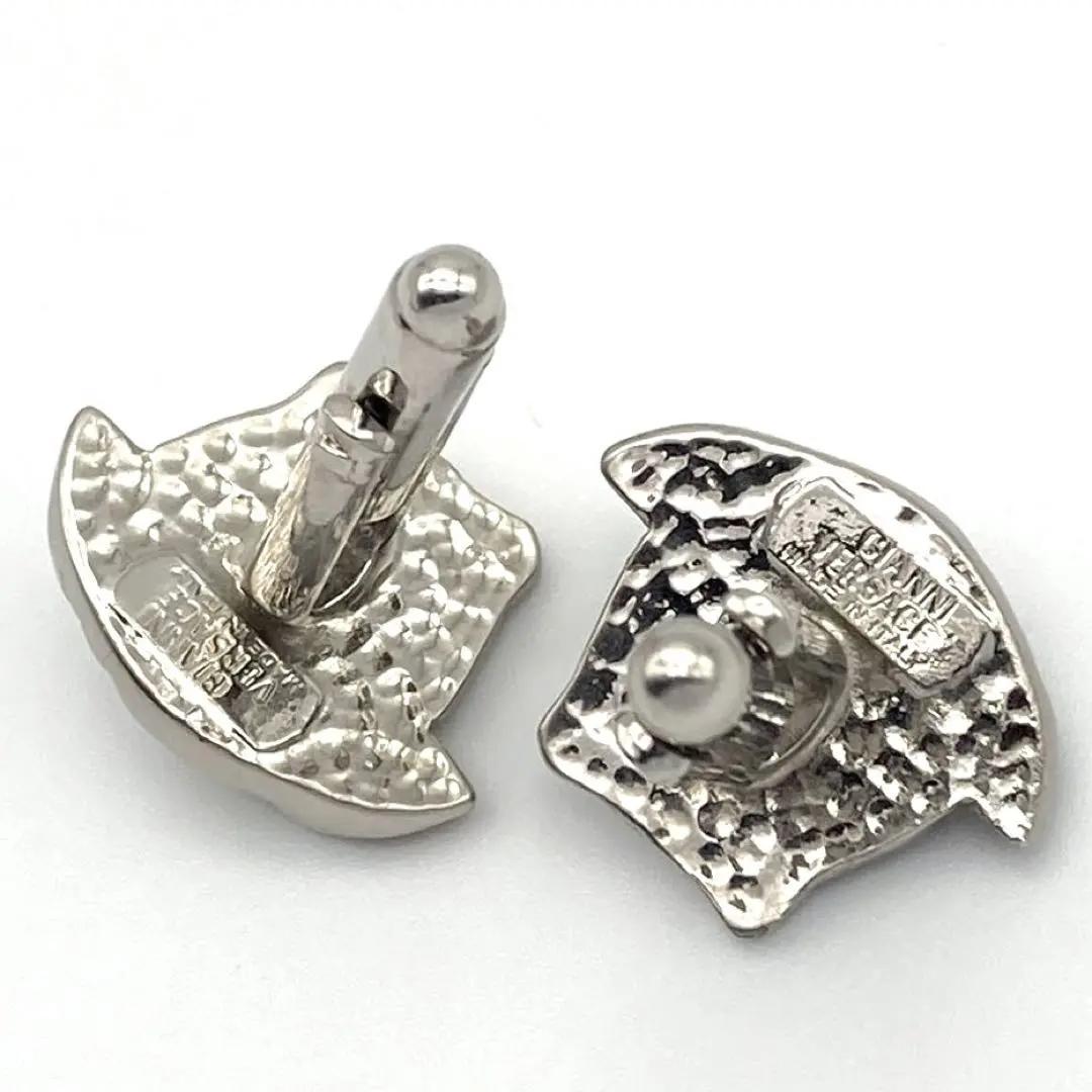 ジャンニヴェルサーチ メデューサ カフリンクス カフス ボタン ラインストーン