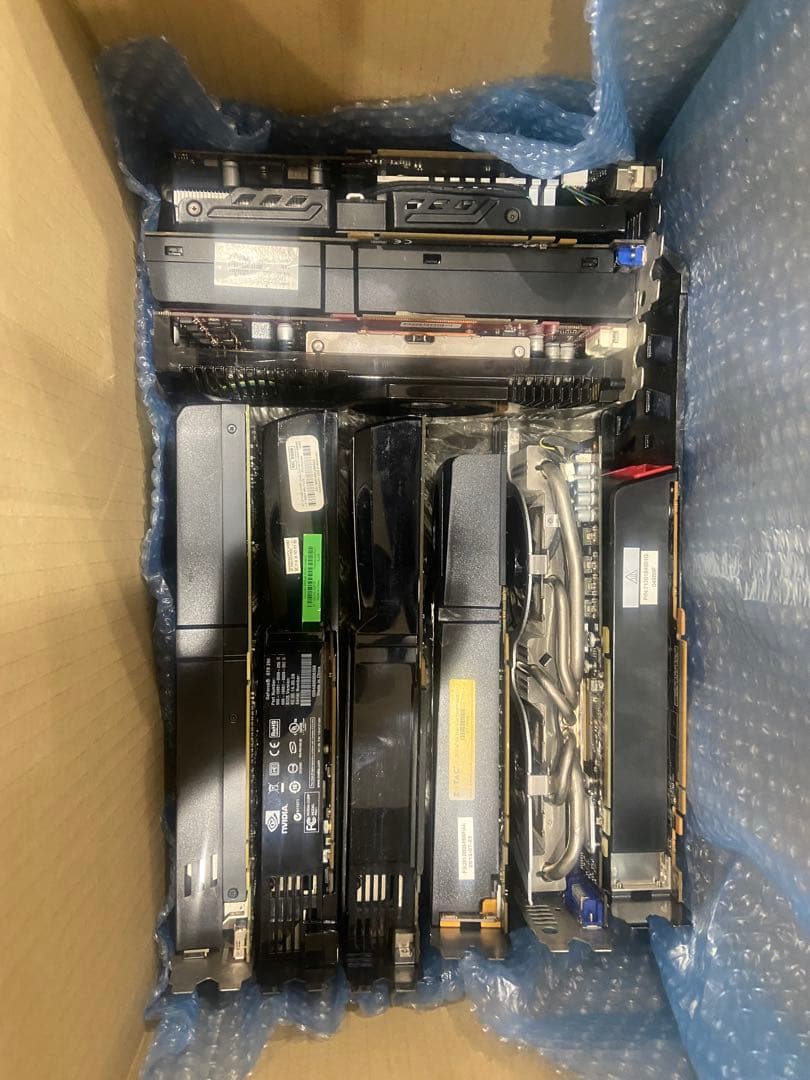 都市鉱山 部品取り 貴金属抽出用 グラフィックカード40枚ぐらい合計14kg