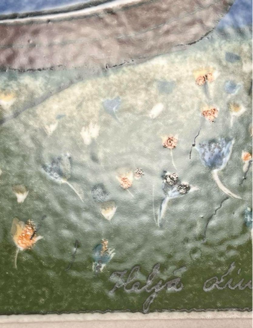 ARABIA アラビア ヘルヤ 四季の陶板画(大) \"Kesä\"