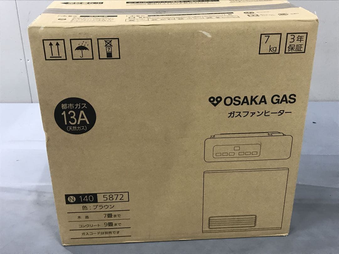 【新品】 大阪ガス 140-5872 GFH-2404S ガスファンヒーター