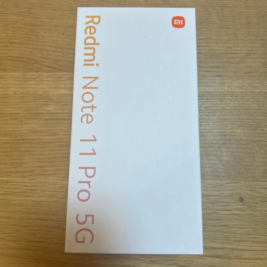 スマートフォン本体 Redmi Note 11 Pro 5G 6GB RAM 128GB ROM