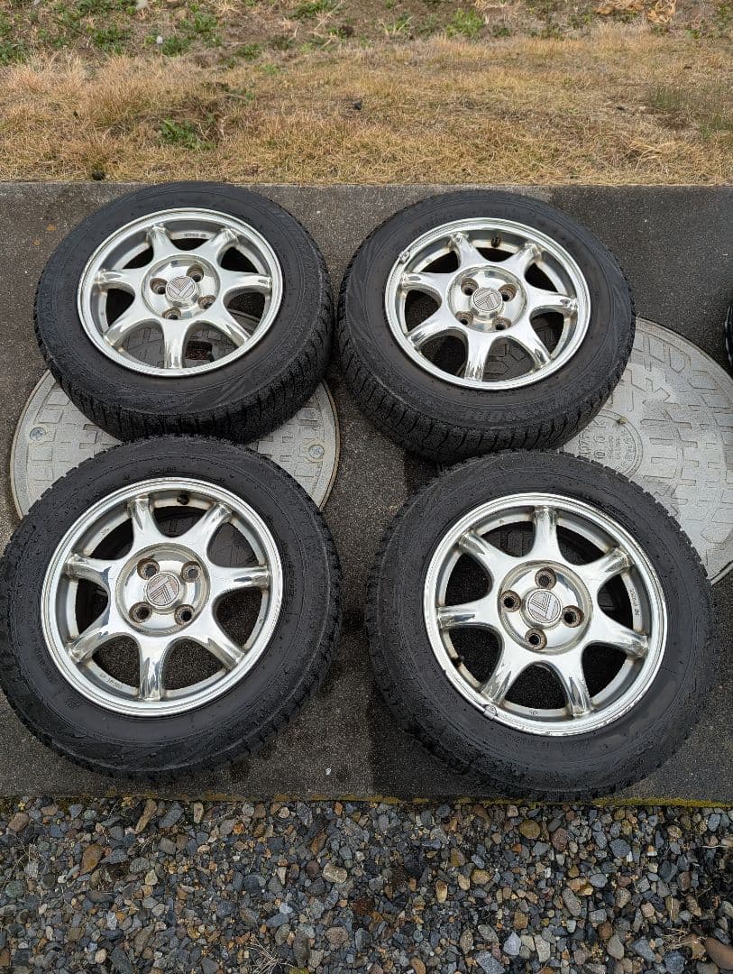 【発送可能】NAロードスター 純正 14in 6J +45 4本セット