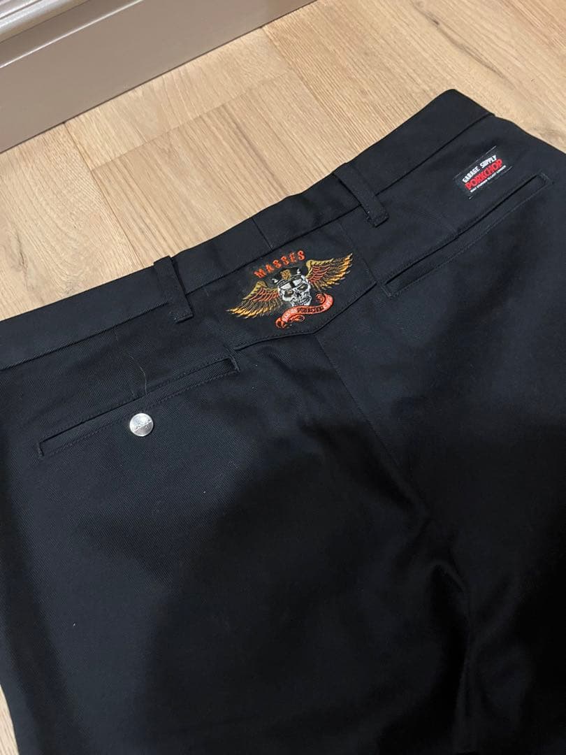 porkchop x masses ポークチョップ マシス ワークパンツ