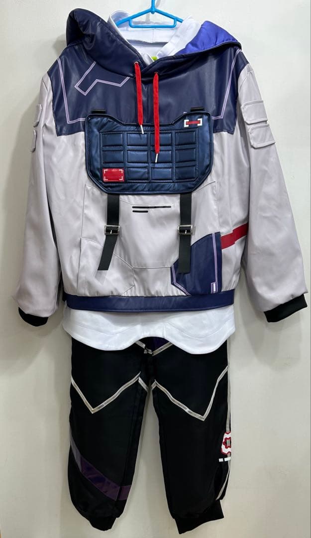 【フルセット】ヴァロラント アイソ コスプレ 衣装 ウィッグ 靴シューズ