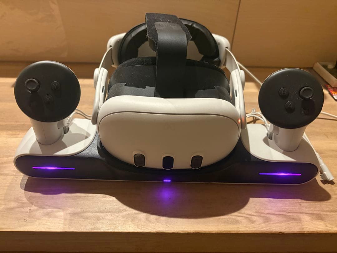  Quest 3 512GB VRヘッドセット＋充電ドック＋アクセサリー