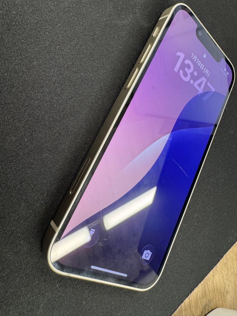 【海外版】iPhone 13 mini 128GB スターライト 消音カメラ