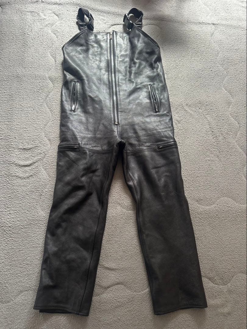 ROARS ORIGINAL レザーオーバーオール バイカー必見！！