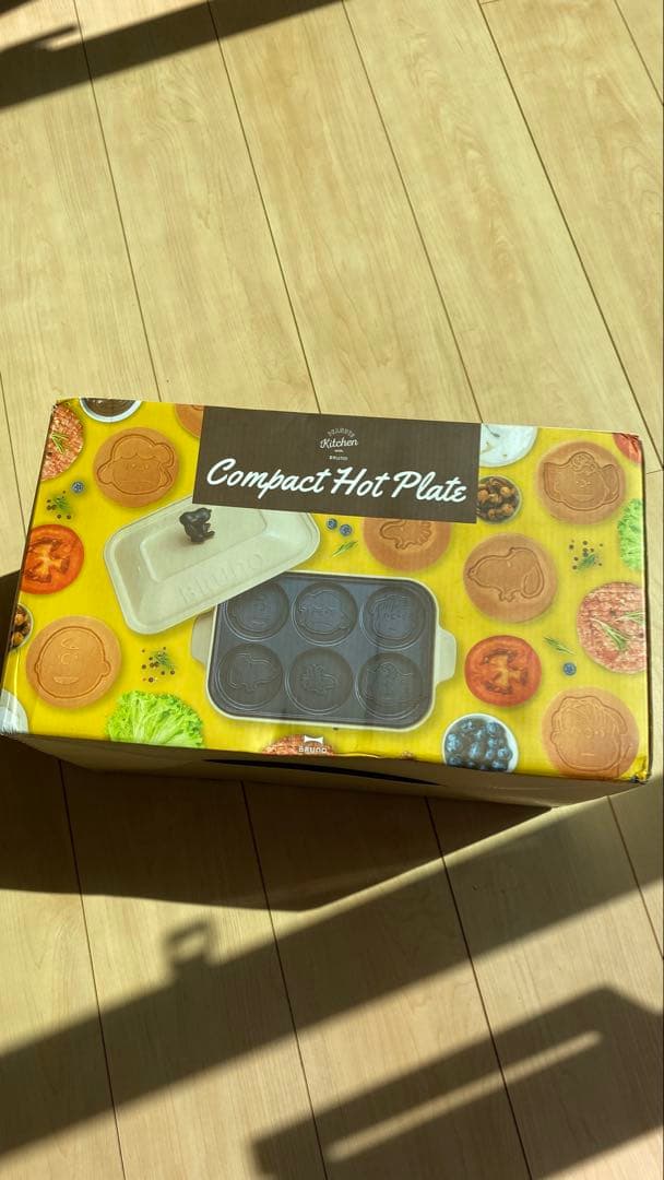 BRUNO ブルーノ スヌーピー コンパクト ホットプレート　新品、未使用