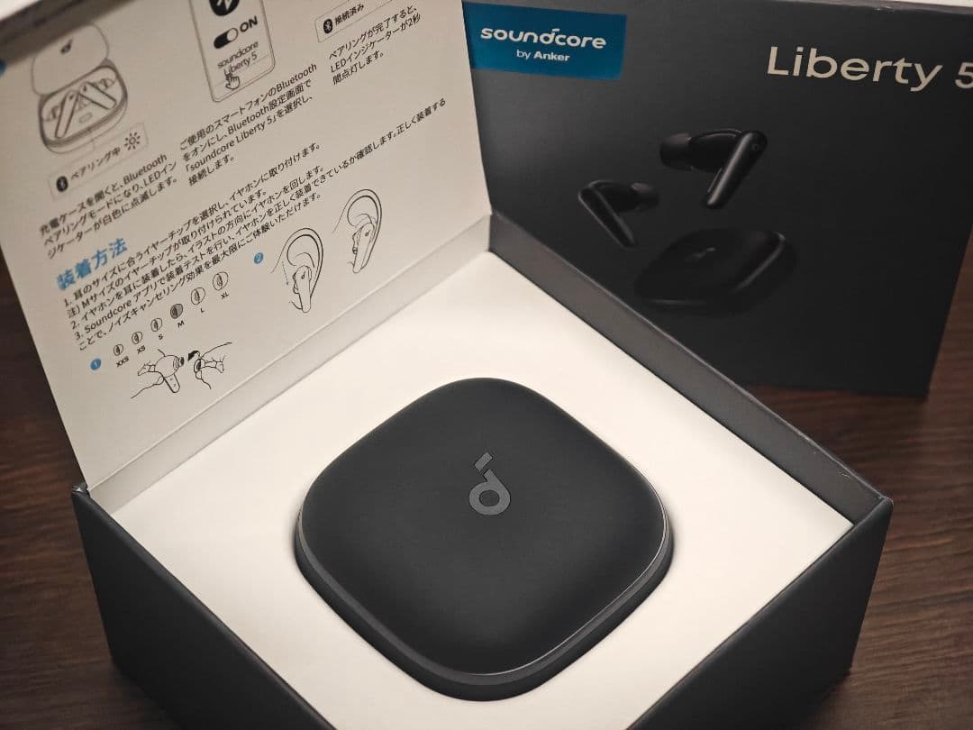 Anker soundcore Liberty 5 Black1 中古
