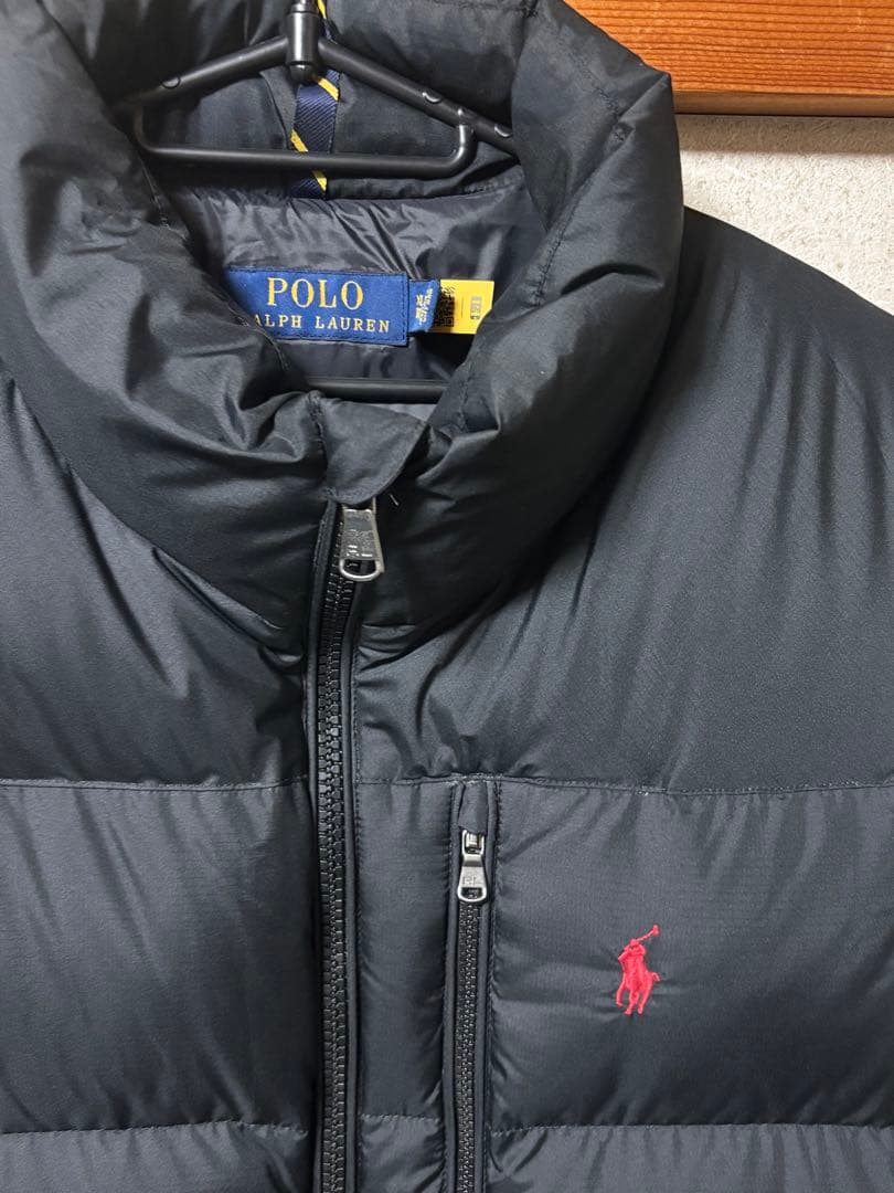 Polo Ralph Lauren ブラック ダウンベスト　美品