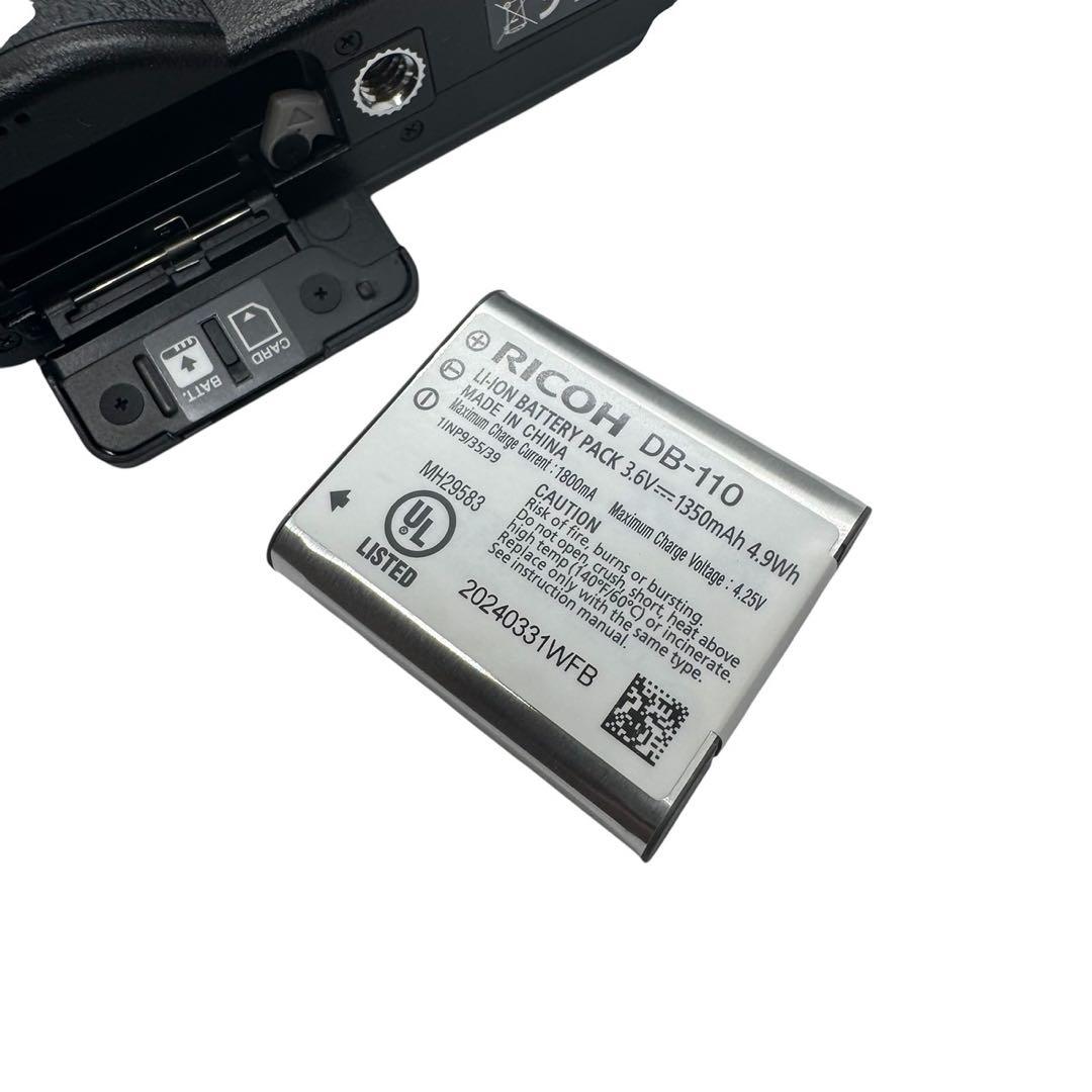 RICOH GR IIIx（GR3x）　デジタルカメラ　シャッター887回