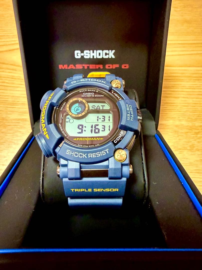 【新品同様】G-SHOCK フロッグマン GWF-D1000NV-2JF
