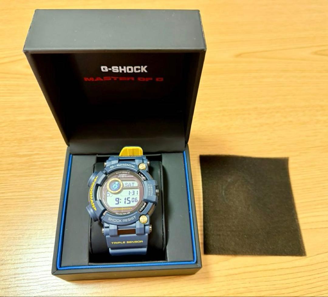 【新品同様】G-SHOCK フロッグマン GWF-D1000NV-2JF