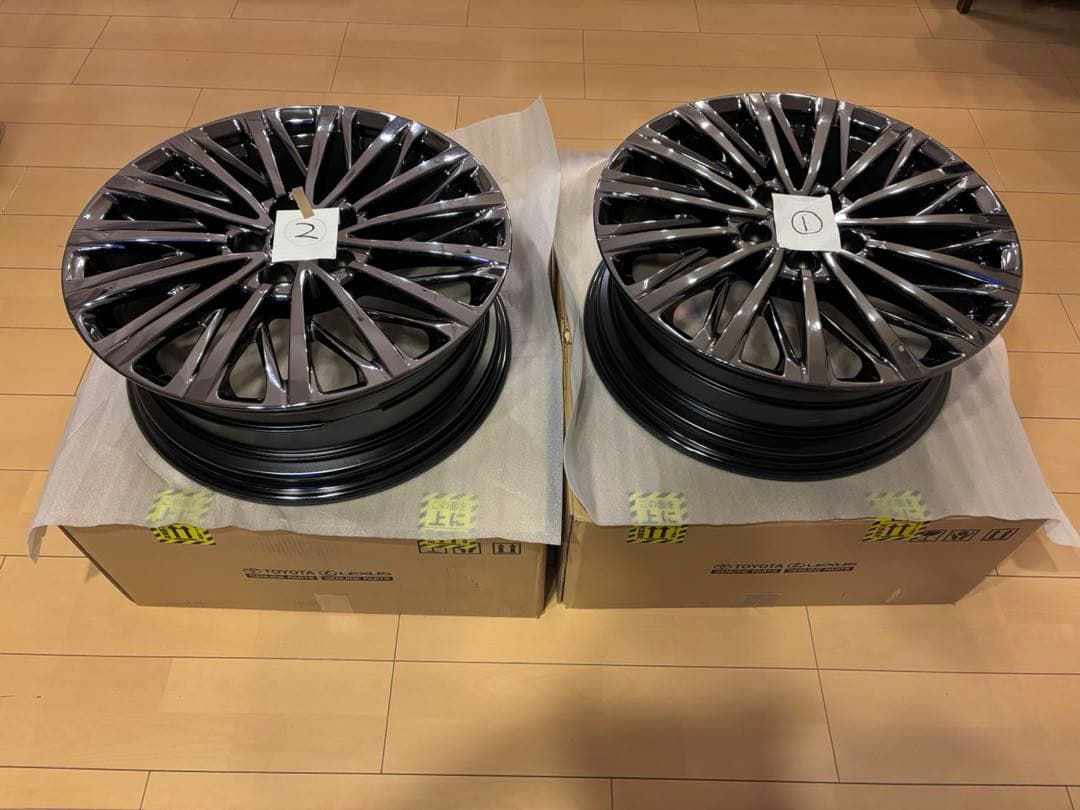 LEXUS LM 純正19インチ ホイール　レクサス　2本セット