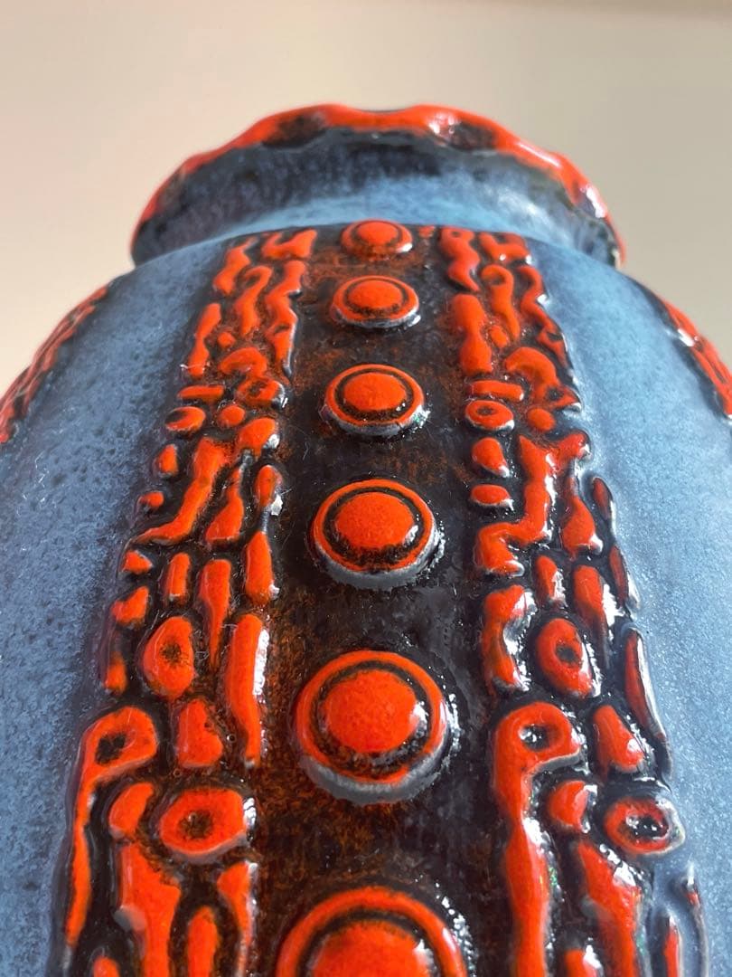 ヴィンテージ 西ドイツ Fat lava d&b フラワーベース 花器 花瓶