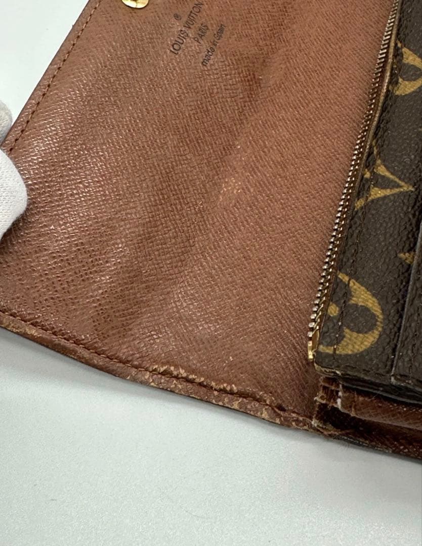 ルイヴィトン ポルトフォイユ サラ モノグラム 長財布 カード入れ10枚