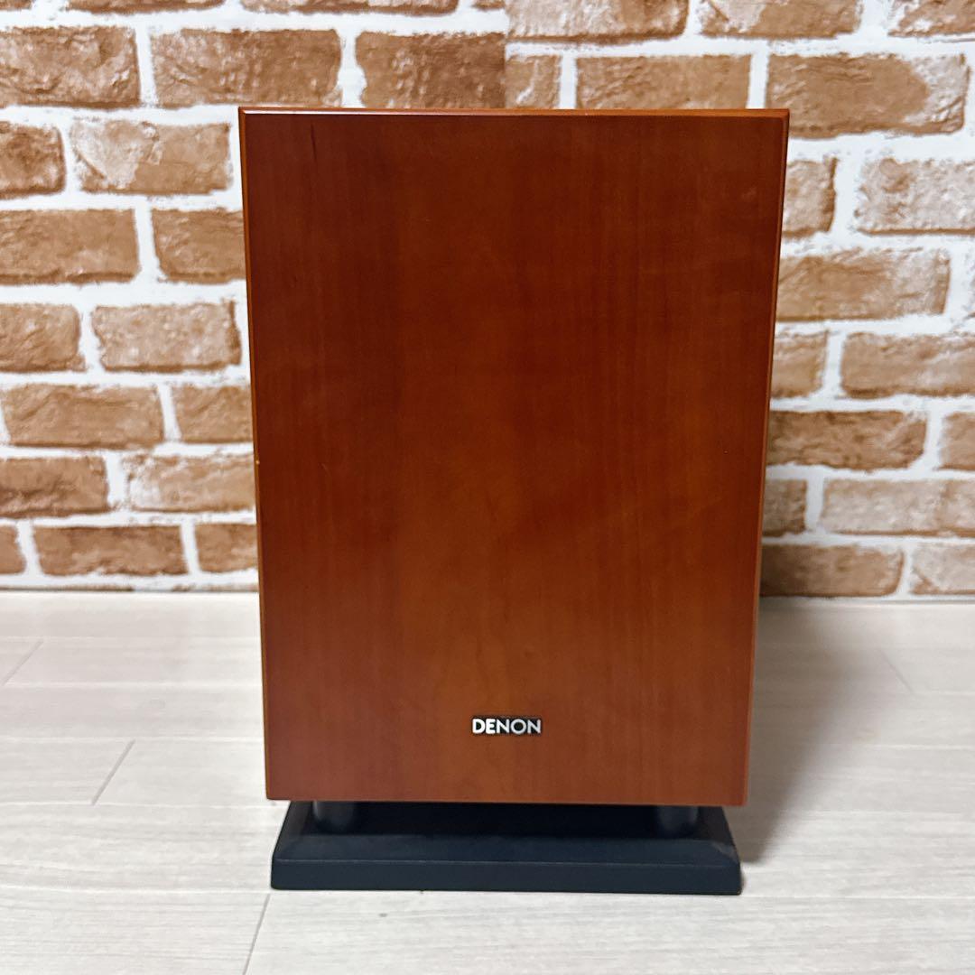 DENON サブウーファー　DSW-33SG 木目　スピーカー　デノン