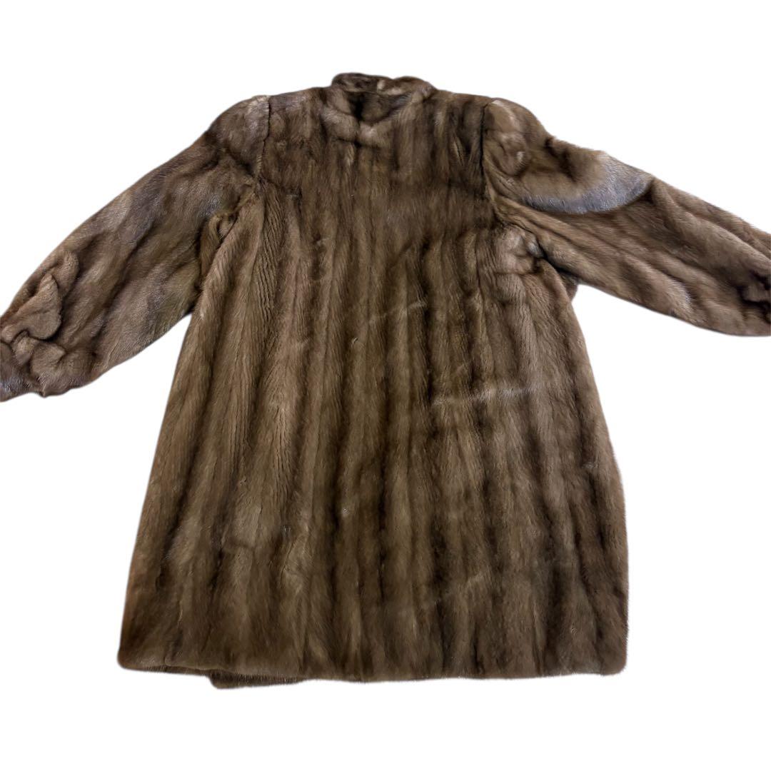 ✨良品✨SAGA MINK ロングコート 毛皮 リアルファー 高級 サガミンク