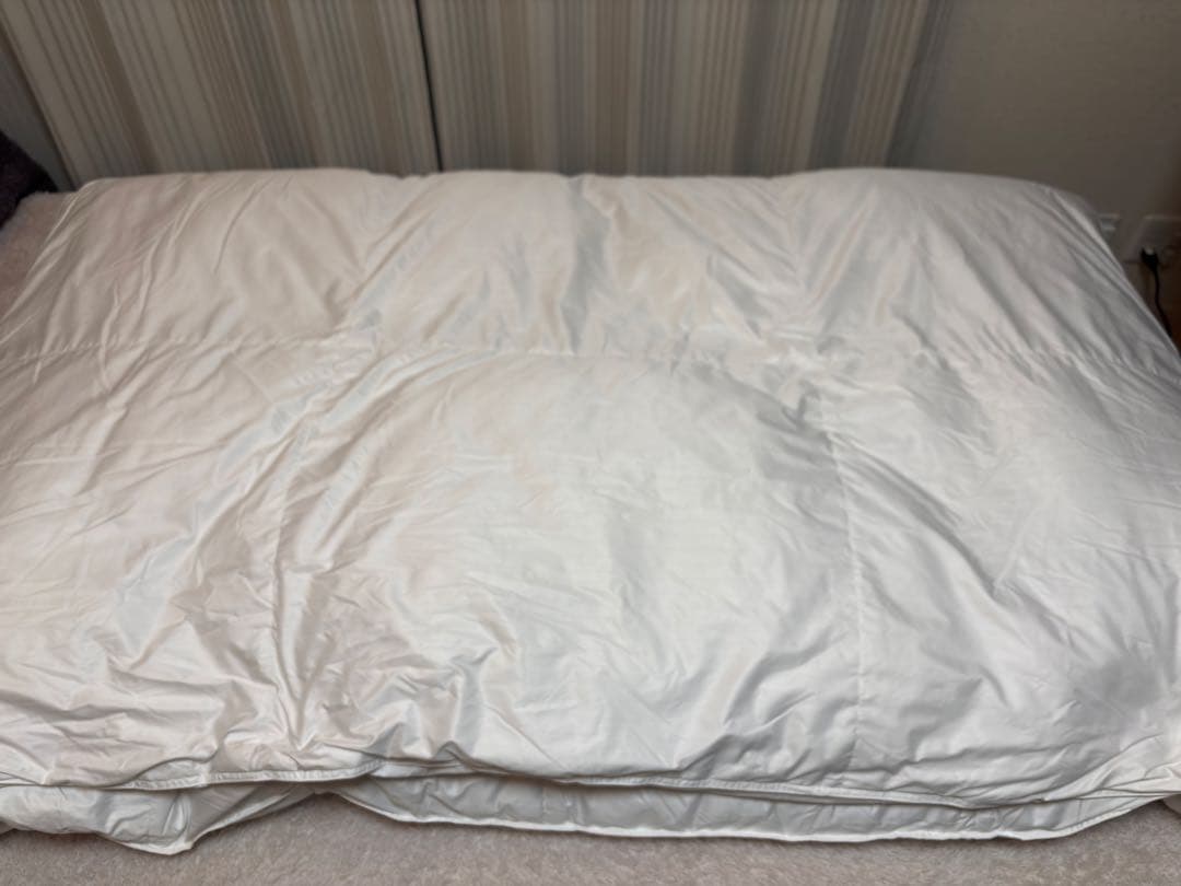 無印良品 羽毛掛け布団 中厚手 セミダブル