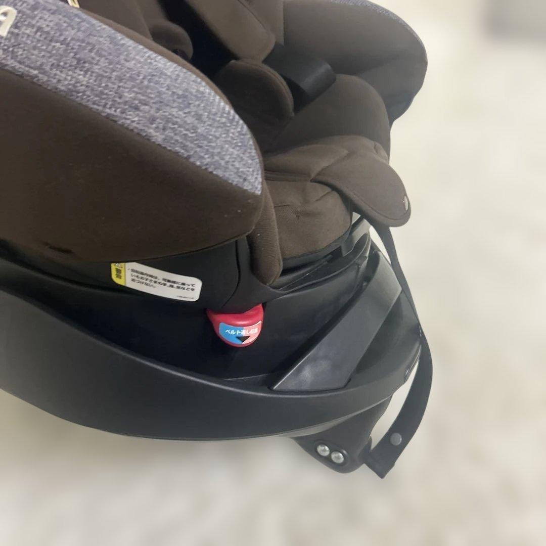 美品 Aprica アップリカ フラディアグロウ チャイルドシート ブラウン