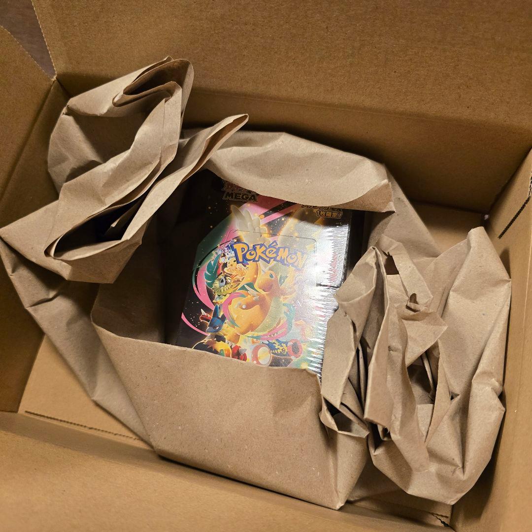 シュリンク付き　ポケモンカードゲーム　 MEGA ドリームex 1BOX