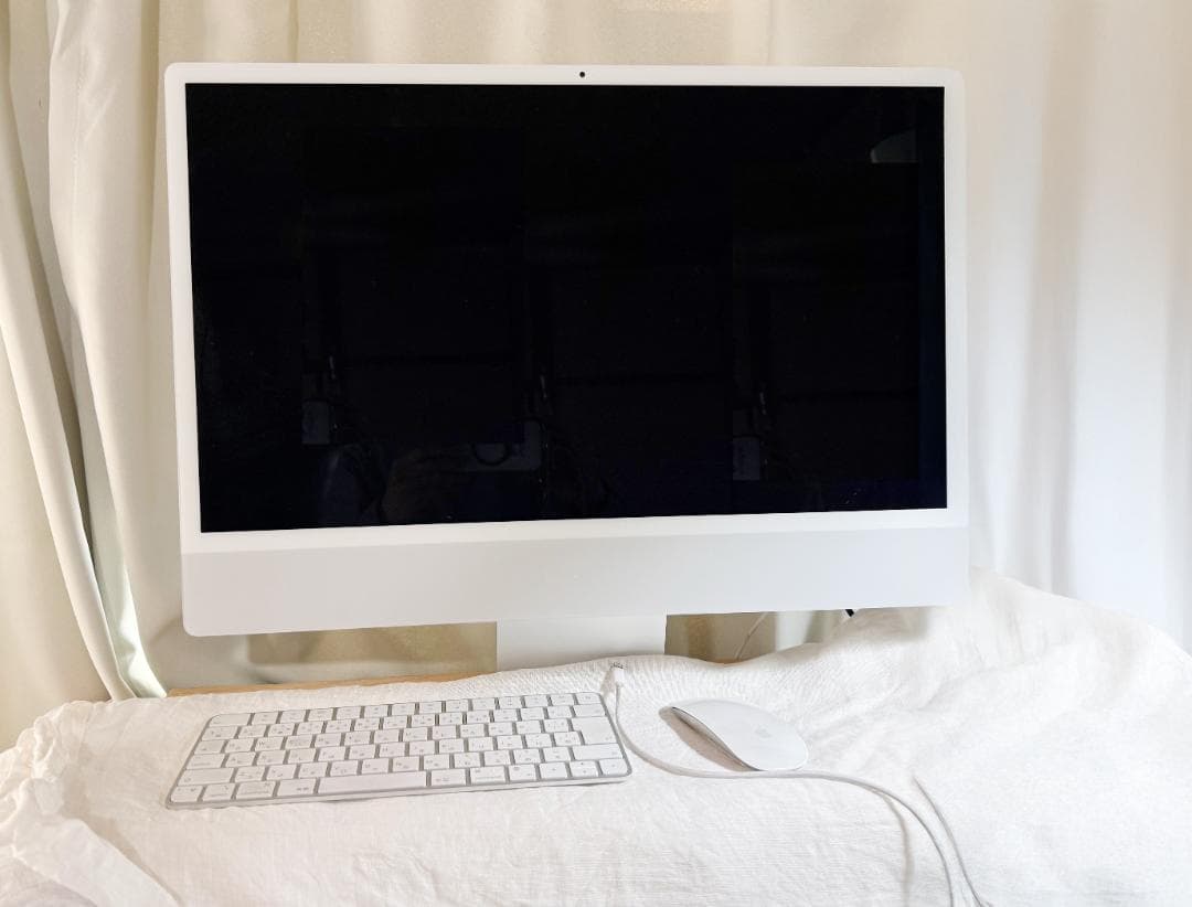 【保証付：2027年7月9日迄】iMac 24インチ M3（2024）シルバー