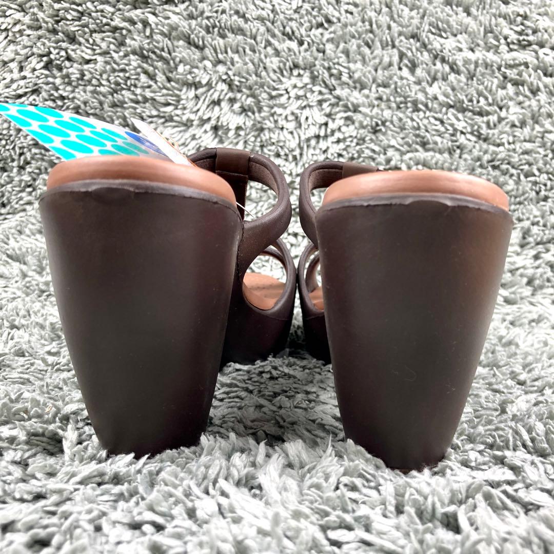 新品 CROCS クロックス　サイプラス W8 24cm ダークブラウン 廃盤