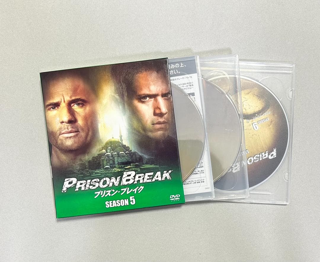 【全巻セット】プリズン・ブレイク DVD シーズン1〜5 日本語吹替＆字幕付き