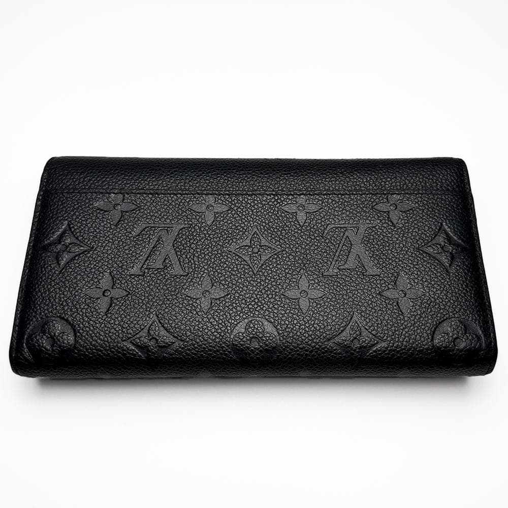 極美品 ルイヴィトン アンプラント ポルトフォイユ サラ ノワール M61182