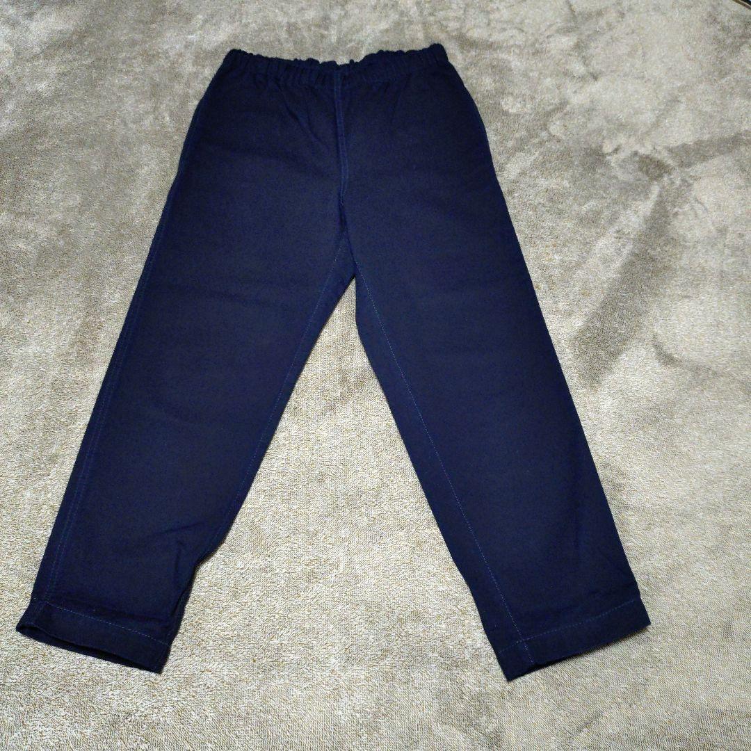【美品】コムデギャルソンコムデギャルソン コットンイージーパンツ　ネイビー