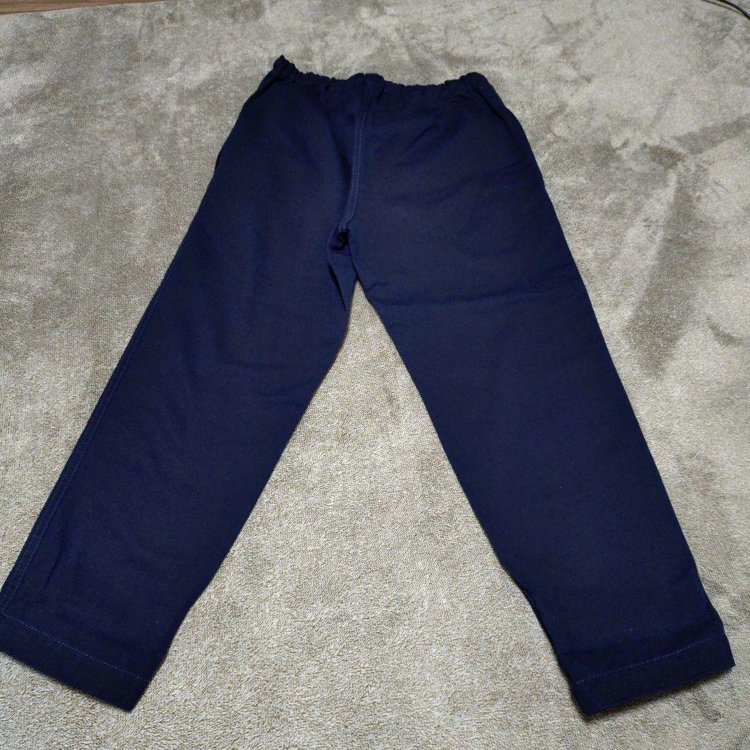 【美品】コムデギャルソンコムデギャルソン コットンイージーパンツ　ネイビー