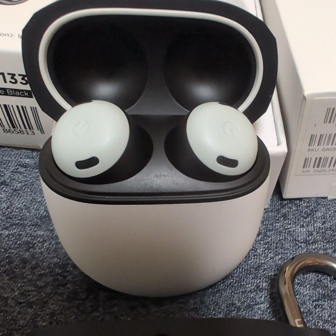 イヤホン Google Pixel Buds Pro Fog + Spigen Case