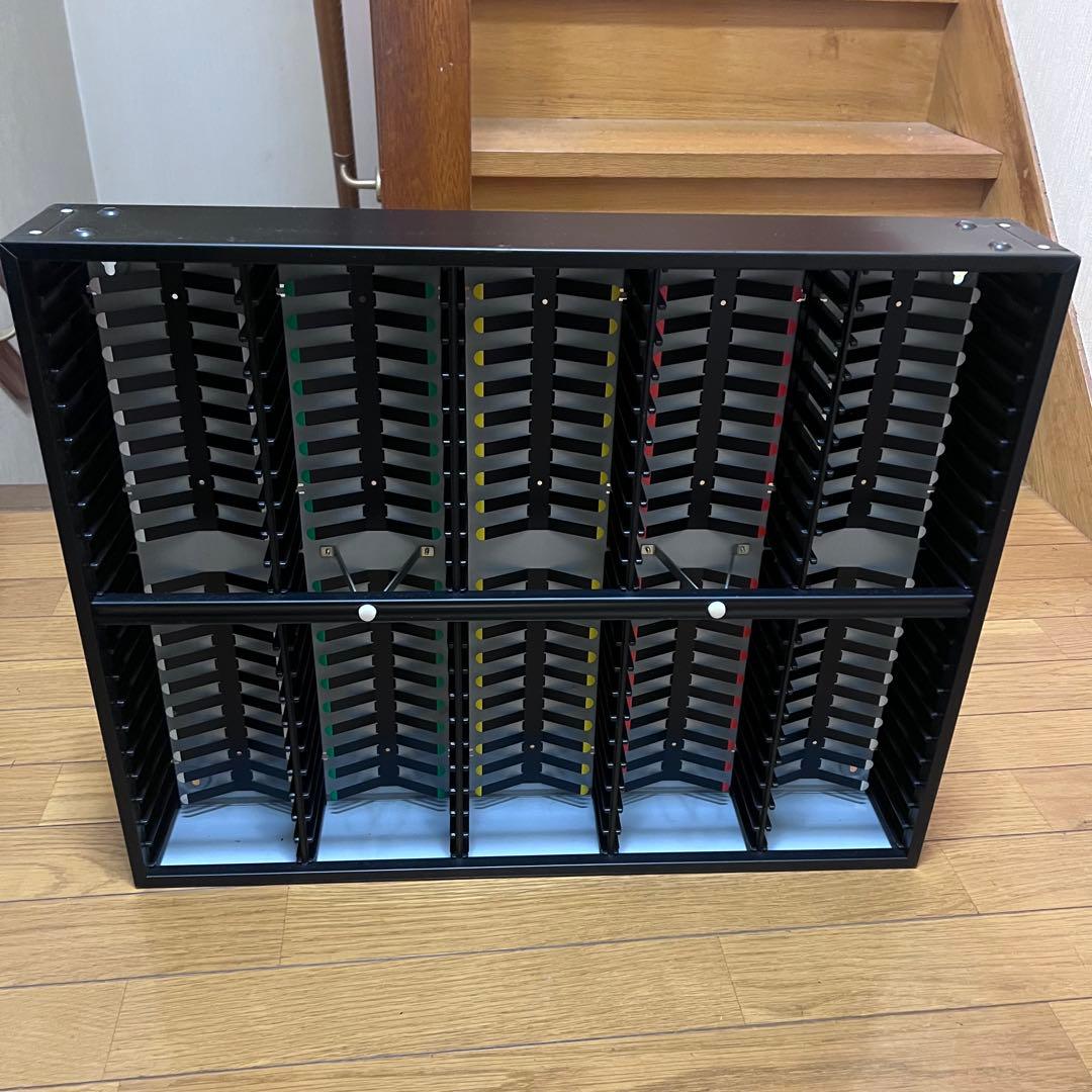 昭和レトロ カセットシティカセットテープ収納ラック