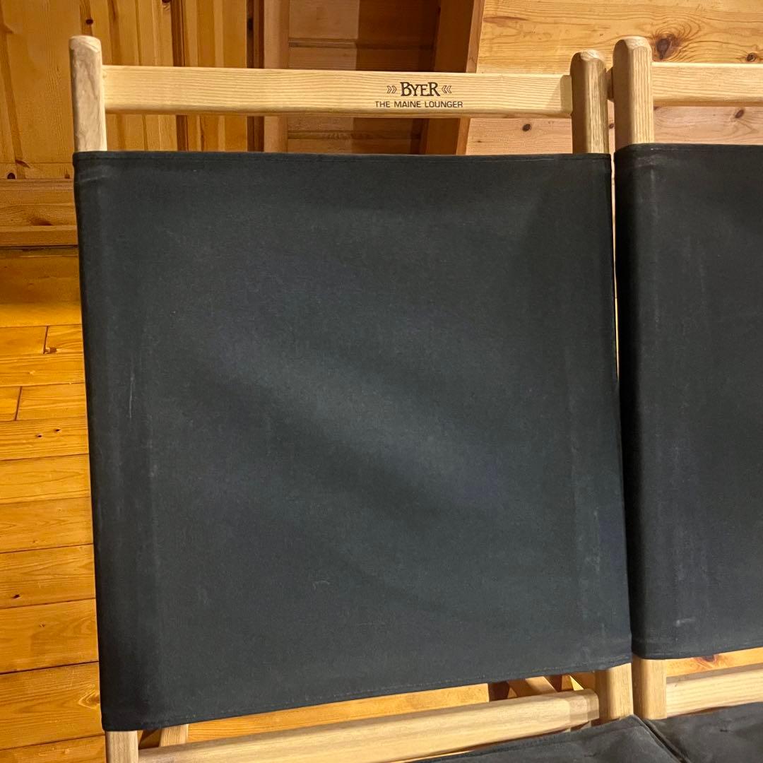 希少 美品 バイヤー ラウンジャー ブラック 2脚セット USA製