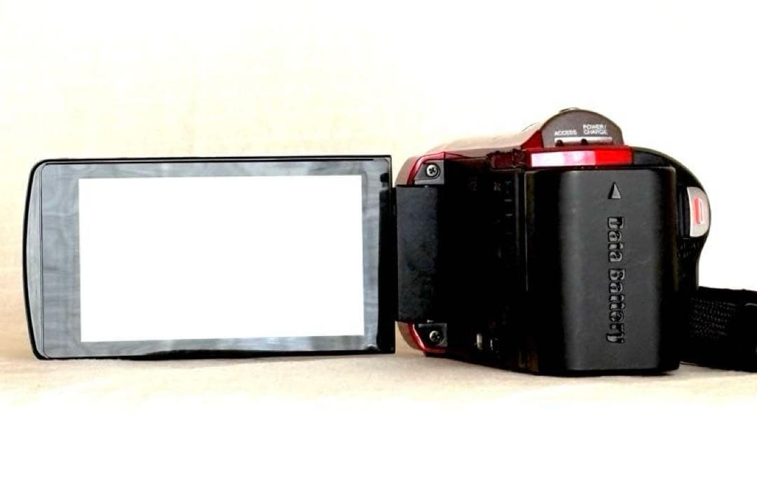 【超美品】JVC Everio GZ-E325-R ビデオカメラ　付属品完備