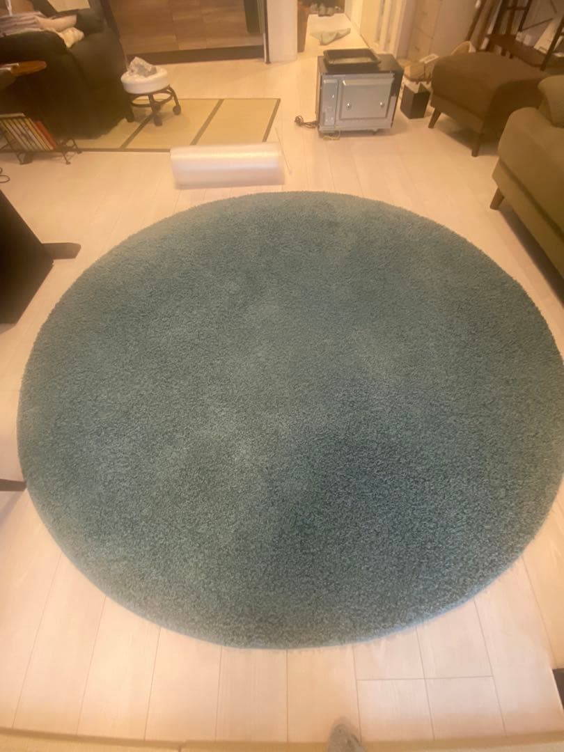 ジャスパーPLUS 約200センチ　円形ターコイズ