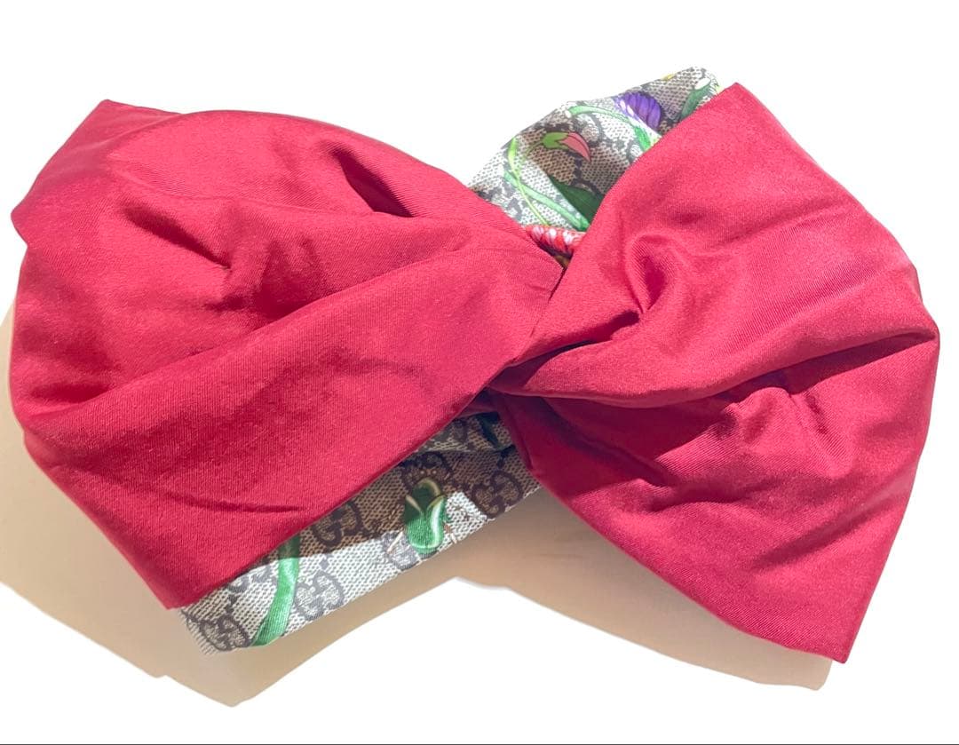 グッチ 花柄 ヘアバンド