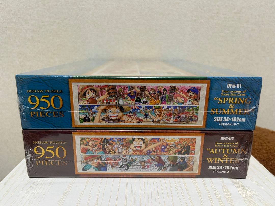 未開封　ワンピース展 ジグソーパズル　2個セット　950ピース　春夏秋冬